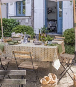 Tribu - Vlekwerend Tafellaken In Katoen Satijn Met Print -Thuis Accessoires Winkel bef754611c1347498ee08840b457e000