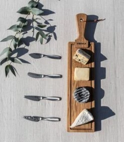 Kaasmessenset Mini Monaco+ - 4 Mesjes Voor Elke Kaas - Zilver -Thuis Accessoires Winkel bfc832a74eac466f82e59997e79df9ea