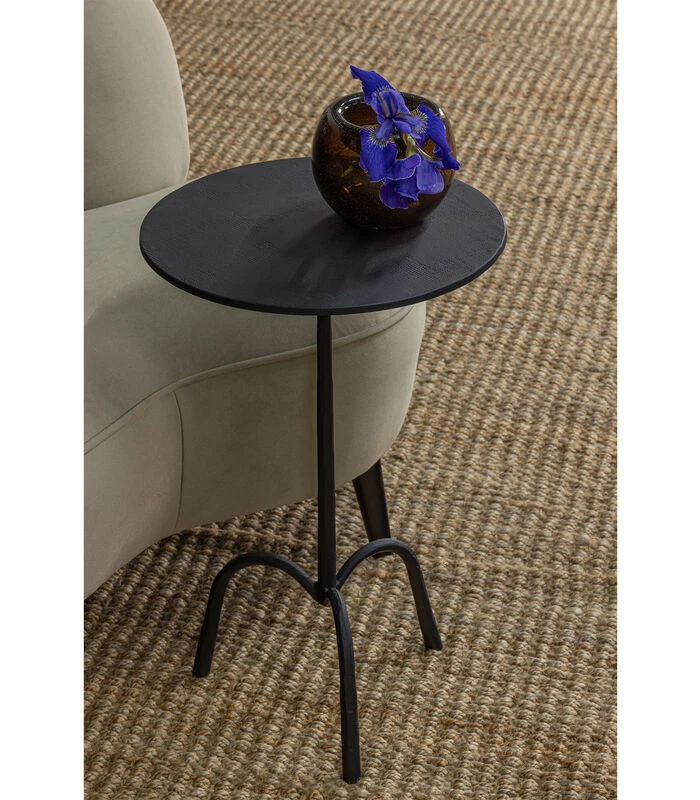 WOOOD Trey Bijzettafel - Metaal - Zwart - 60x38x38 6 WOOOD Trey Bijzettafel - Metaal - Zwart - 60x38x38 - Afbeelding 4