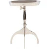 Bijzettafel Verstelbaar - Crosby Adjustable End Table - Zilver -Thuis Accessoires Winkel c20791517eae4b458b732ad45dd5680b