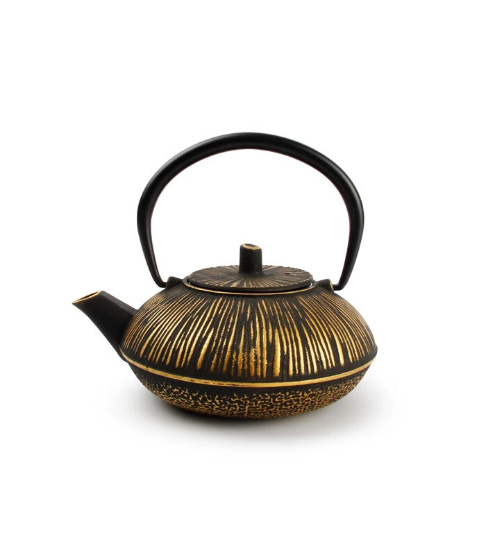 Theepot 50cl Strepen Goud/Zwart My Tea 3 Theepot 50cl Strepen Goud/Zwart My Tea