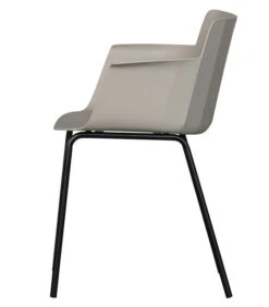 WOOOD Tuinstoel Foppe - Pp/Metaal - Mist - Set Van 4 -Thuis Accessoires Winkel c41f9b10027a47429ee98aa375ba7760