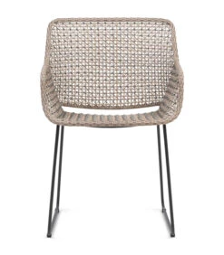 Tuinstoel - Draadstoel - Portofino Outdoor Dining Armchair - Grijs