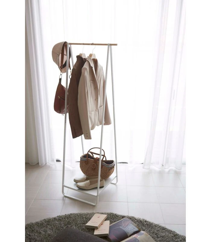 Yamazaki Hanger Rack 2.0 - White 4 Yamazaki Hanger Rack 2.0 - White - Afbeelding 2