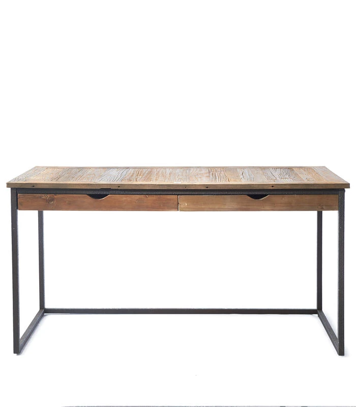 Riviera Maison Bureau Met Lades - Shelter Island Office Desk - Zwart 3 Riviera Maison Bureau Met Lades - Shelter Island Office Desk - Zwart