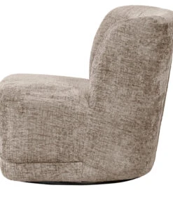 Draaifauteuil Atty - Polyester - Zand - 75x74x65 -Thuis Accessoires Winkel c6a551b3c2614793b2760f55249b12ed