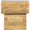 Balk Too Salontafel - Hout - Naturel - 50x50x35 -Thuis Accessoires Winkel c9b909350bee48ed8905cb60b1ad4db6