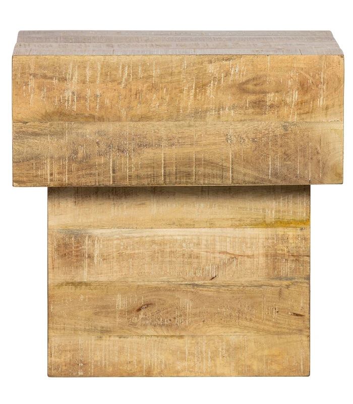 Balk Too Salontafel - Hout - Naturel - 50x50x35 3 Balk Too Salontafel - Hout - Naturel - 50x50x35