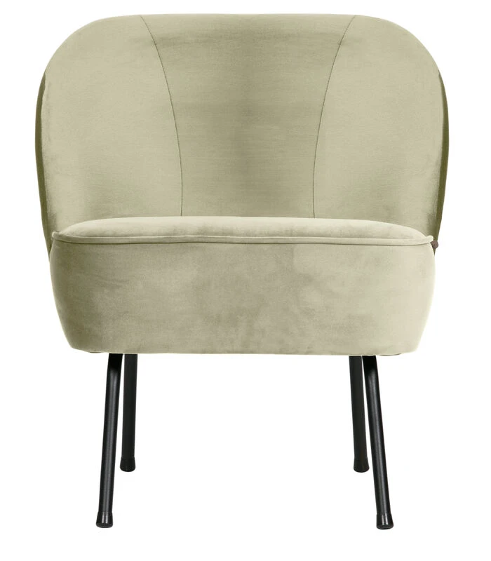 BePureHome Vogue Fauteuil - Fluweel - Pistache - 69x57x70 3 BePureHome Vogue Fauteuil - Fluweel - Pistache - 69x57x70