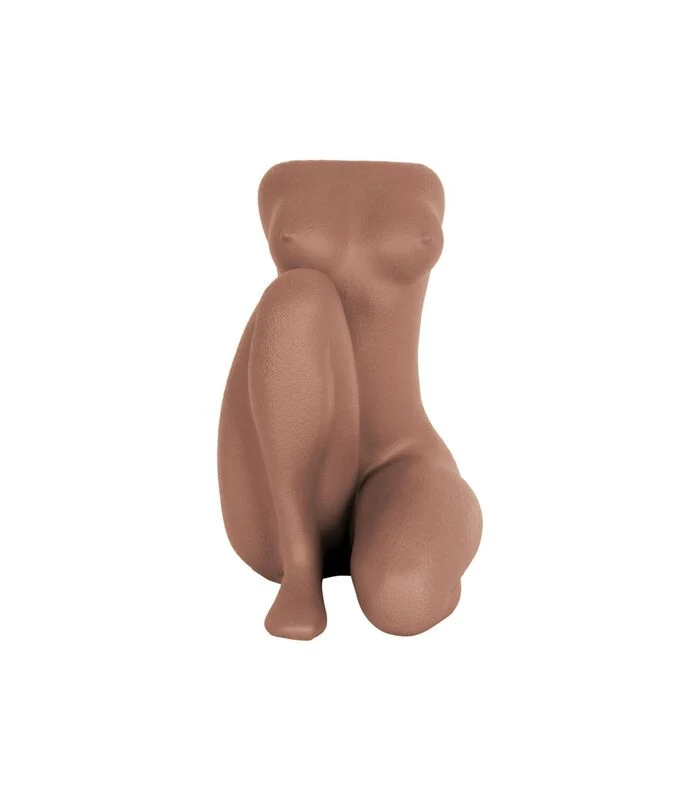 PRESENT TIME Bloempot Sitting Lady - Terracotta Oranje 3 PRESENT TIME Bloempot Sitting Lady - Terracotta Oranje