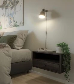 Zwevend Nachtkastje HOPE In Berkenhout -Thuis Accessoires Winkel ccb9d21165a34e7088fea82c0b971d3a