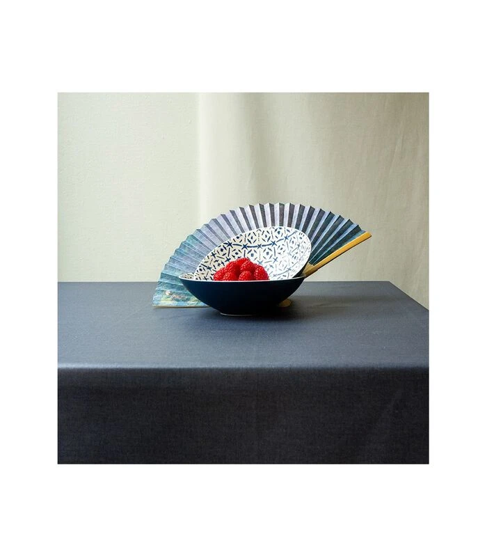 Effen Antracietgrijs Rond Of Ovaal Gecoat Tafelkleed 4 Effen Antracietgrijs Rond Of Ovaal Gecoat Tafelkleed - Afbeelding 2