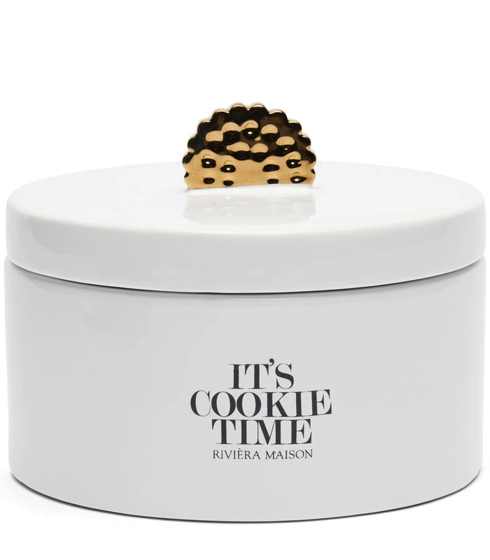 Voorraadpot Met Deksel, Koekjestrommel - L's Cookie Time - Wit 3 Voorraadpot Met Deksel, Koekjestrommel - L's Cookie Time - Wit