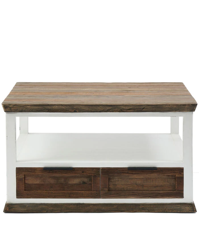 Salontafel Hout - Metropolitan Table - 80x80 Cm - Wit 3 Salontafel Hout - Metropolitan Table - 80x80 Cm - Wit