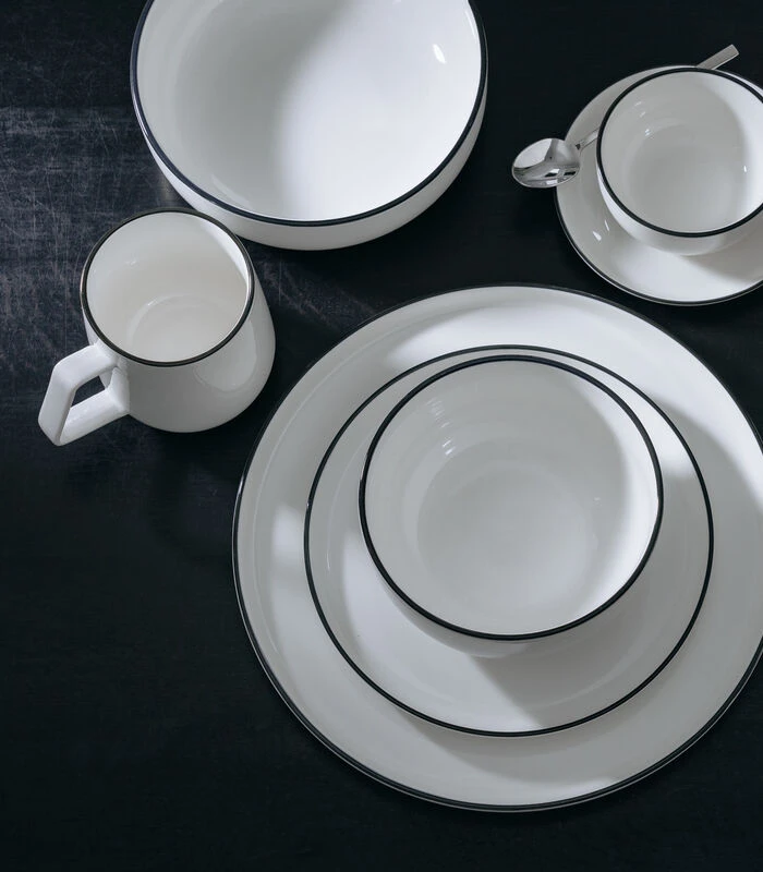 STUDIO BASE Kom 14 Cm Wit (set/4) 6 STUDIO BASE Kom 14 Cm Wit (set/4) - Afbeelding 4