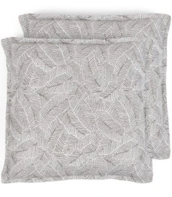 Bellagio Outdoor Box Cushion 50x50 Set Of 2,chanvre Botanique,ridge