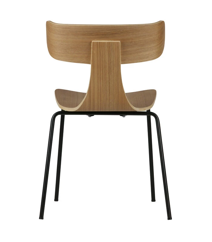 BePureHome Form Stoel - Hout - Naturel - Set Van 2 7 BePureHome Form Stoel - Hout - Naturel - Set Van 2 - Afbeelding 5