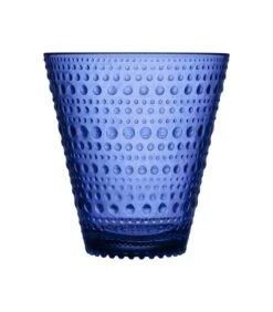 Iittala Kastehelmi Glas 30 Cl Ultramarijnblauw Set Van 2