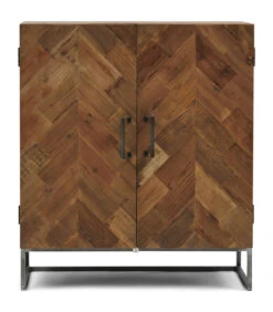 Tribeca Dresser Small - Gerecycled Sparrenhout, Iepenhout, Dennehout - 85.0x42.0x96.5 Cm