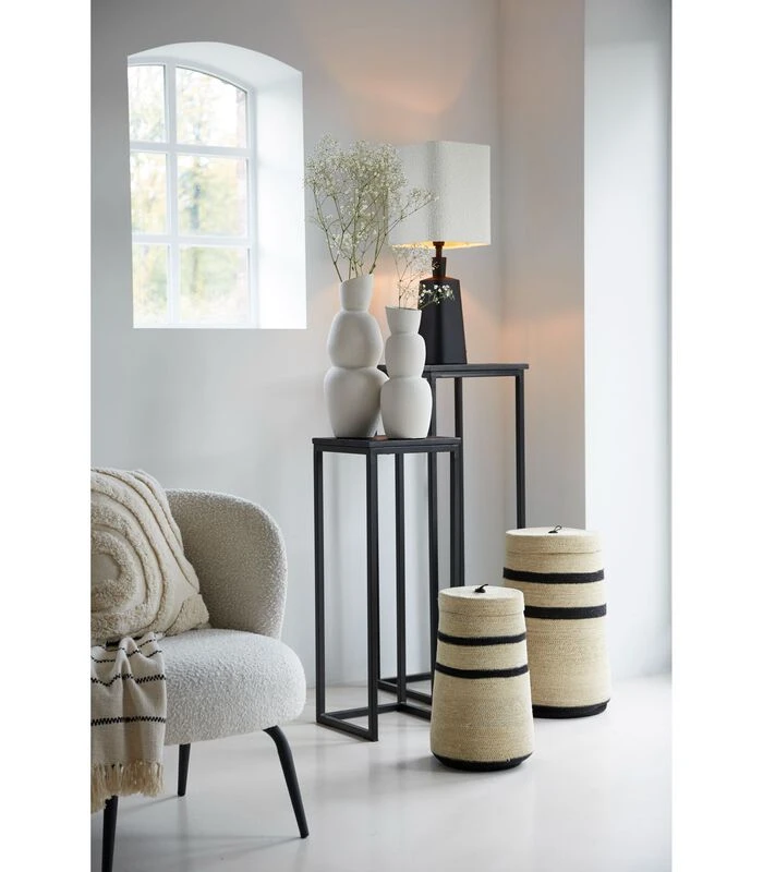 Zuil Bryson - Zwart - Set 4 Zuil Bryson - Zwart - Set - Afbeelding 2