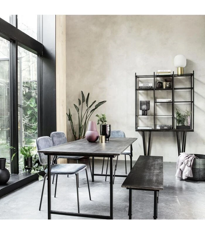 House Doctor Eettafel - Feest - Zwart 4 House Doctor Eettafel - Feest - Zwart - Afbeelding 2