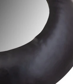 Exclusive Wolf Spiegel - Metaal - Zwart - 75x75x7 -Thuis Accessoires Winkel e39e29ef38494715a91e6eee3e223500