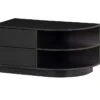 Exclusive Finca Tv Meubel Rond Rechts - Zwart - 40x78x40