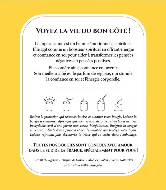 Geurkaars Zoethout Met Gouden Messing Ketting 5 Geurkaars Zoethout Met Gouden Messing Ketting - Afbeelding 3