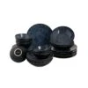 Palmer Serviesset Lester Stoneware 6-persoons 24-delig Zwart Blauw -Thuis Accessoires Winkel e771b49d5cef4f9d976dd40f8270601d