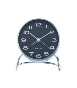 Karlsson Wekker Classical Numbers - Zwart - Ø9,5x11cm -Thuis Accessoires Winkel e855caa1ceb24d199bba40e111837ad1