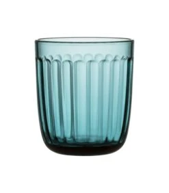 Iittala Raami Glas 26cl Zeeblauw 2 Stuks