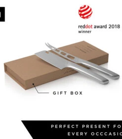 Kaasmessenset Roestvrij Staal 'Nedskæring' -Thuis Accessoires Winkel eaa3254a4d224523a47c48959958f89e