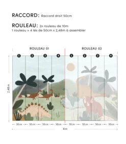 SUNNY Behang Wanddecoratie - Coole Dinosaurussen -Thuis Accessoires Winkel eae81fb596ab455d96699231defa3984