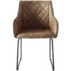 Eetkamerstoel Met Armleuning - Isco Drive Dining Armchair - Bruin