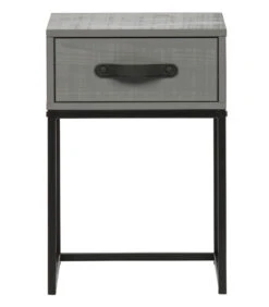 WOOOD Morris Nachtkast - Grenen - Leem - 52x35x35