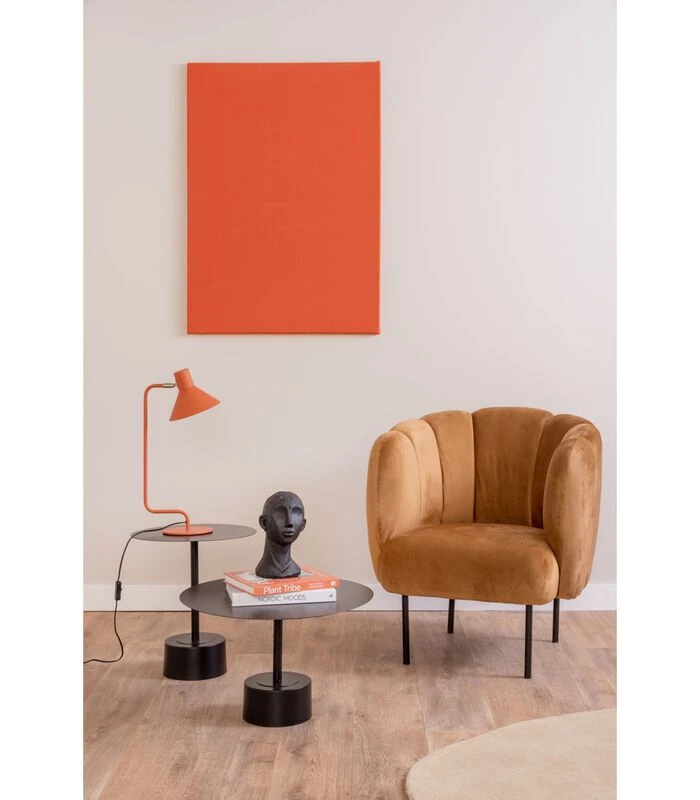 Leitmotiv Bijzettafel Nowa - Zwart - 40x40x45cm 5 Leitmotiv Bijzettafel Nowa - Zwart - 40x40x45cm - Afbeelding 3