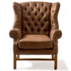 Franklin Park Wing Chair Pel Coffee