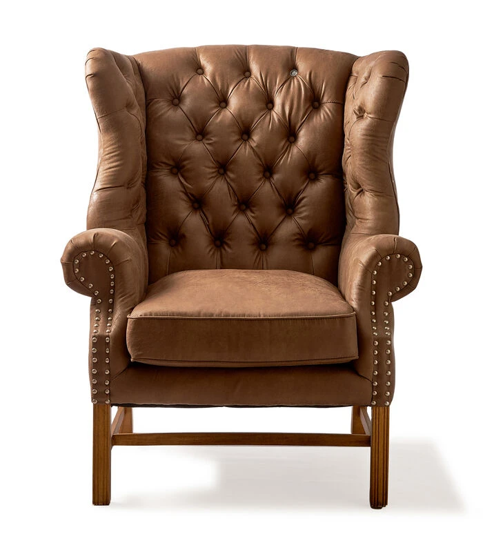 Franklin Park Wing Chair Pel Coffee 3 Franklin Park Wing Chair Pel Coffee