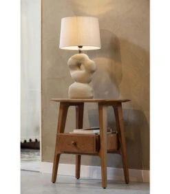 Potig Sidetable - Hout - Naturel - 60,5x50x37 -Thuis Accessoires Winkel ee2272e417854af09a6d897befb9dde1