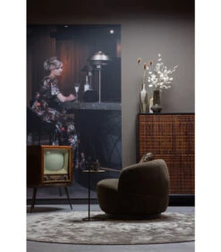 BePureHome Woolly Draaifauteuil - Schapenvacht - Groen - 71x84x88 8 BePureHome Woolly Draaifauteuil - Schapenvacht - Groen - 71x84x88 -Thuis Accessoires Winkel eecc14334a484443858a18e55d038d7f