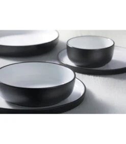 Bord Cosmic 20 Cm Zwart Wit Porselein 2 Stuk(s) -Thuis Accessoires Winkel ef116401ff7b431cabcd1982b5e2dd2a