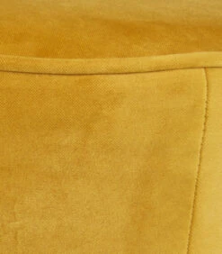 WOOOD Sara Poef Hoog - Fluweel - Oker - 46x46x46 -Thuis Accessoires Winkel efb9cf93434d4a46962760179ea5b4c5