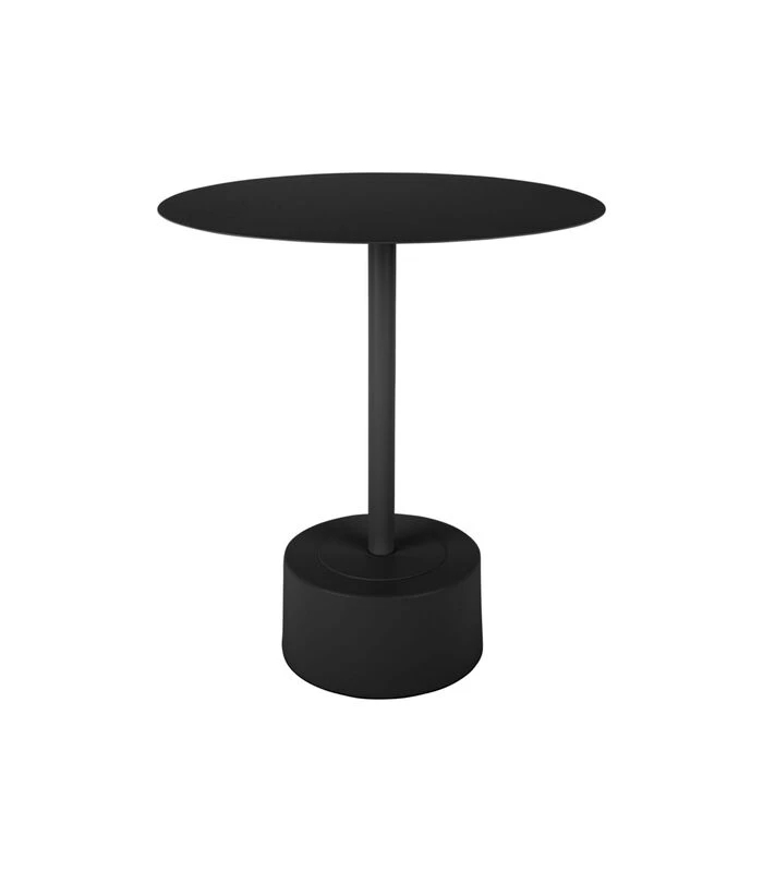 Leitmotiv Bijzettafel Nowa - Zwart - 40x40x45cm 3 Leitmotiv Bijzettafel Nowa - Zwart - 40x40x45cm