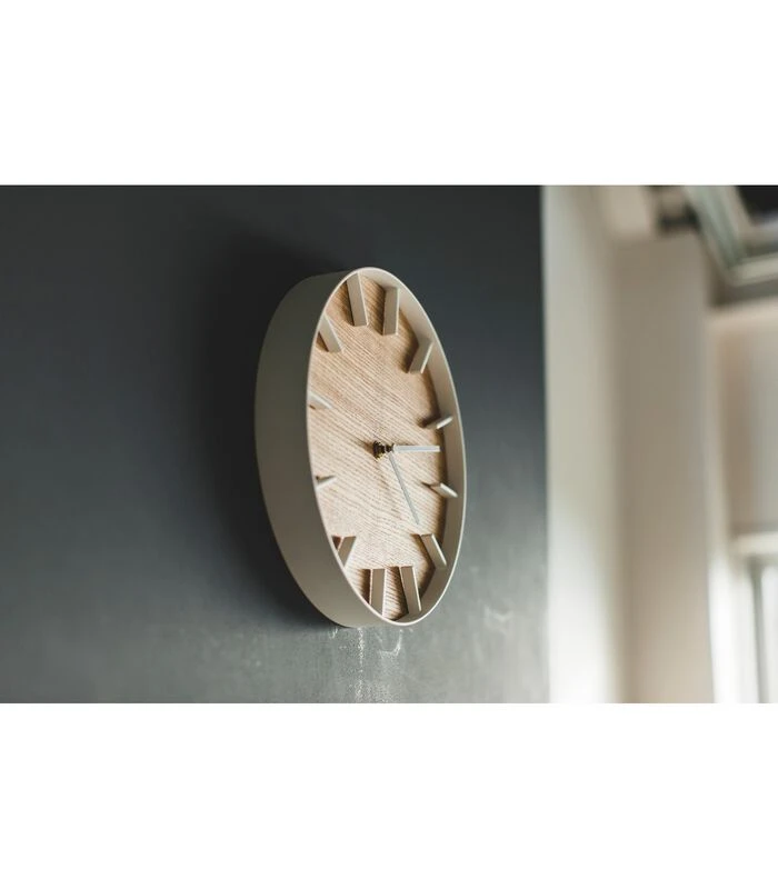 Yamazaki Wall Clock - Rin - Beige 6 Yamazaki Wall Clock - Rin - Beige - Afbeelding 4