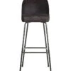 BePureHome Vogue Barstoel 80 Cm - Recycle Leer - Zwart - 103x50x55 -Thuis Accessoires Winkel f35e6ee58dd34f5b9edd280b41889e16