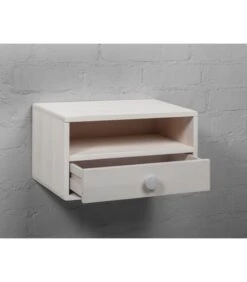 Zwevend Nachtkastje HOPE Met Knop, Berkenhout -Thuis Accessoires Winkel f3cba58fba3f4e1885392afdb55f7d91