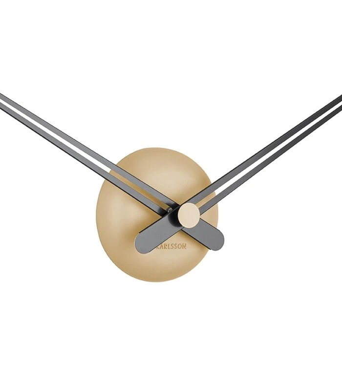 Karlsson Wandklok LBT Sharp - Zandbruin - Ø77,5cm 4 Karlsson Wandklok LBT Sharp - Zandbruin - Ø77,5cm - Afbeelding 2