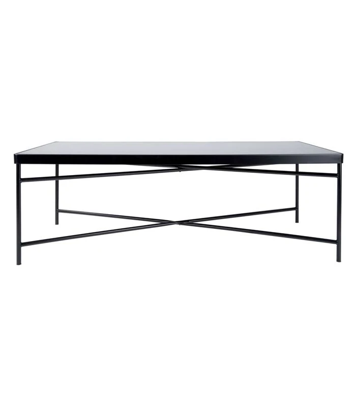 Leitmotiv Salontafel Smooth - Rechthoek Mat Zwart - 120x60x40cm 3 Leitmotiv Salontafel Smooth - Rechthoek Mat Zwart - 120x60x40cm