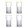 Pasabahce Longdrink Timeless 45 Cl - Transparant Goud 4 Stuk(s) 2 Pasabahce Longdrink Timeless 45 Cl - Transparant Goud 4 Stuk(s) -Thuis Accessoires Winkel f54a7b6b05974dab81b8db93e24111ad