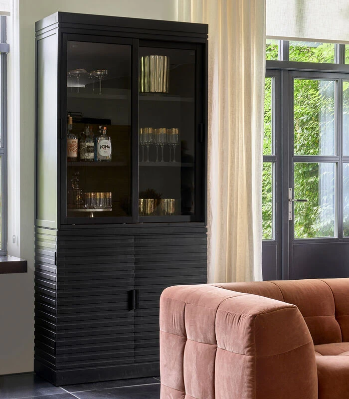 Buffetkast Stanford Cabinet - Zwart 4 Buffetkast Stanford Cabinet - Zwart - Afbeelding 2